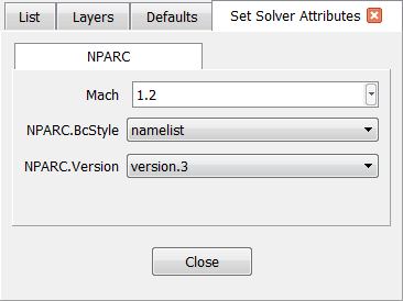 CAE, Solver Attributes, NPARC