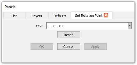 View, Set Rotation Point